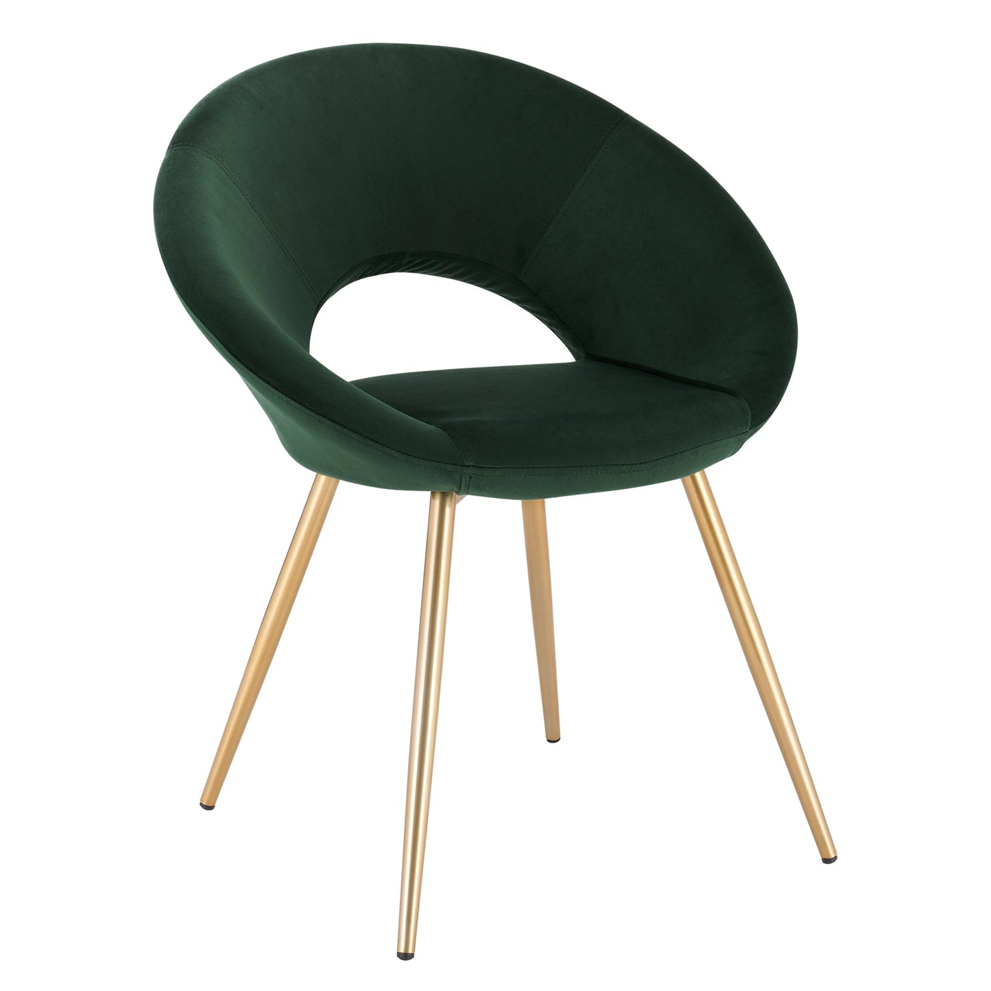 Chaise Velvet Ronde Gaétan - Confortable, Élégante et Polyvalente