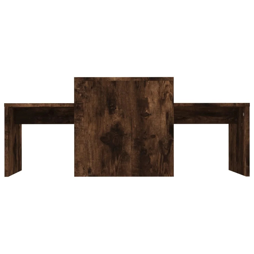 Table basse en bois style scandinave 100x48x40 cm