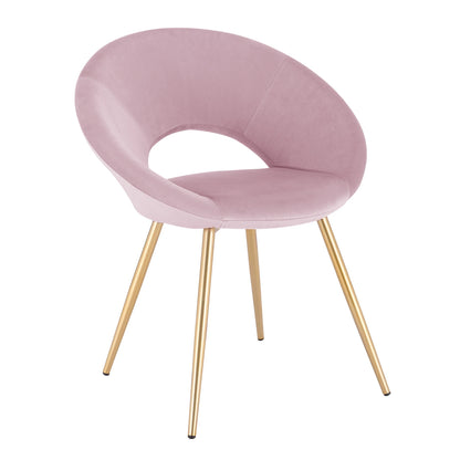 Chaise Velvet Ronde Gaétan - Confortable, Élégante et Polyvalente