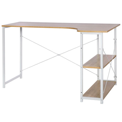 Bureau d'Angle Bois Métal - Organisation et Style pour Votre Espace de Travail