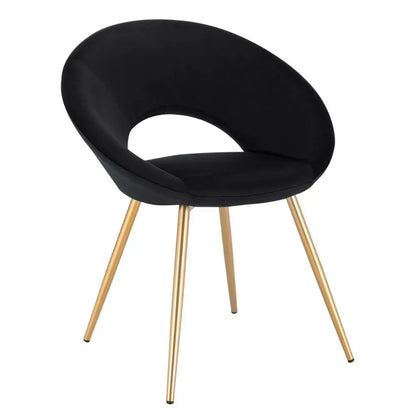 Chaise Velvet Ronde Gaétan - Confortable, Élégante et Polyvalente